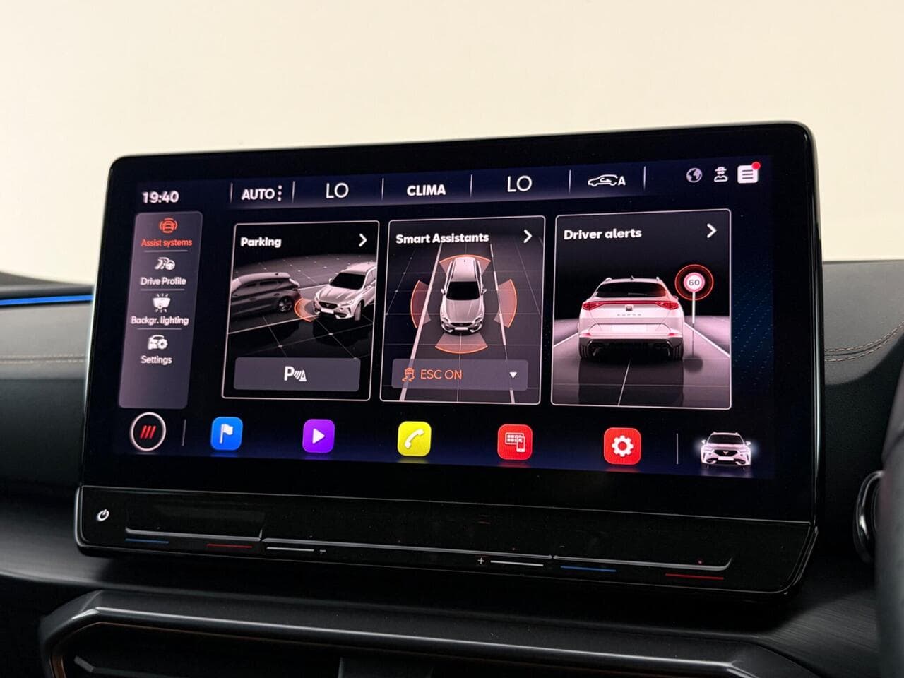 CUPRA Formentor thumbnail Infotainment System
