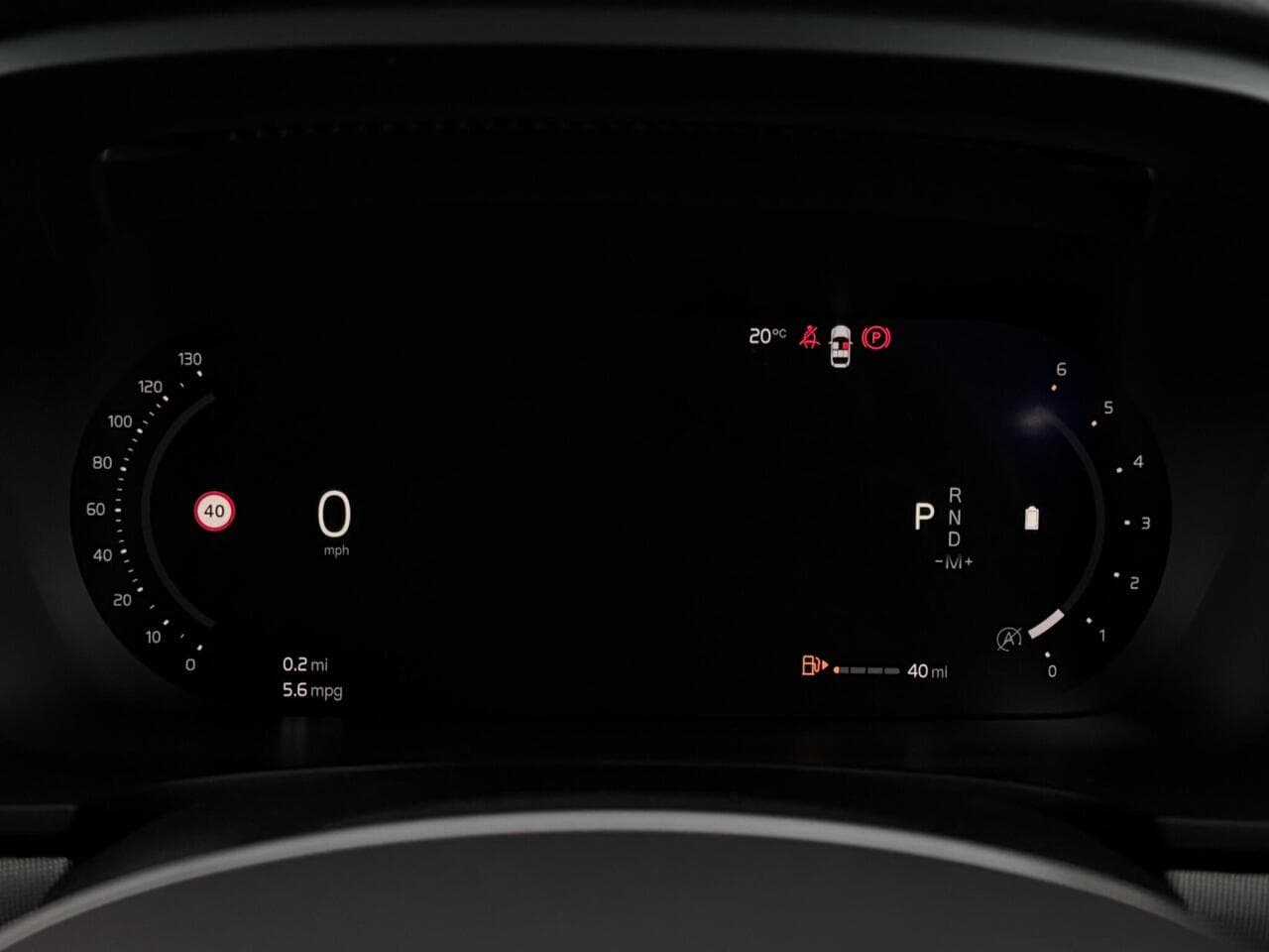Volvo V90 thumbnail Driver Instruments