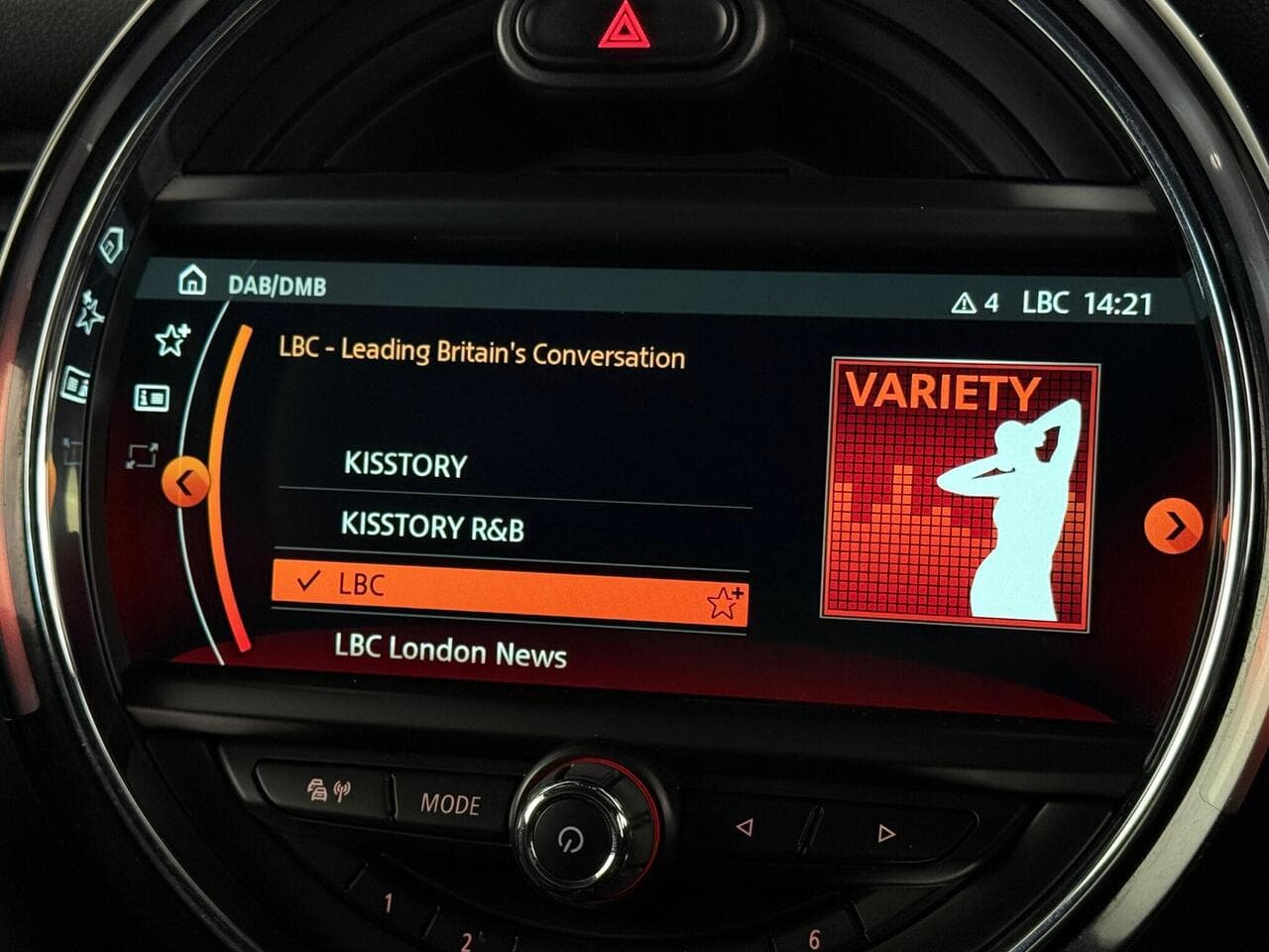 MINI Convertible thumbnail Driver Instruments