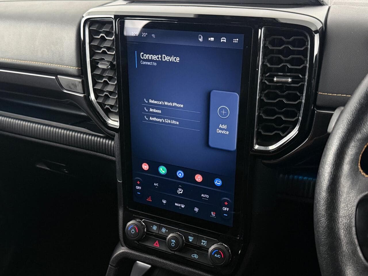 Ford Ranger thumbnail Infotainment System