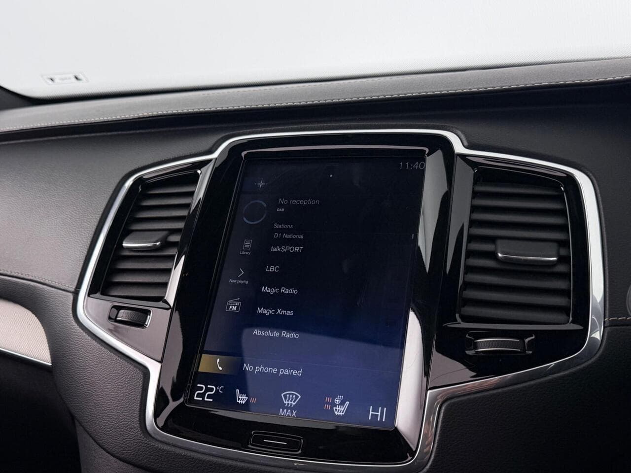 Volvo XC90 thumbnail Infotainment System