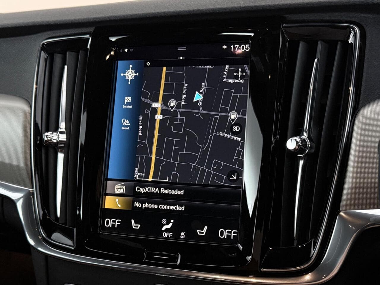 Volvo V90 thumbnail Infotainment System