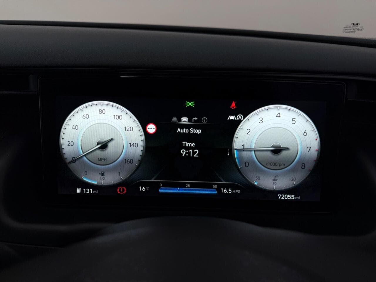 Hyundai TUCSON thumbnail Driver Instruments