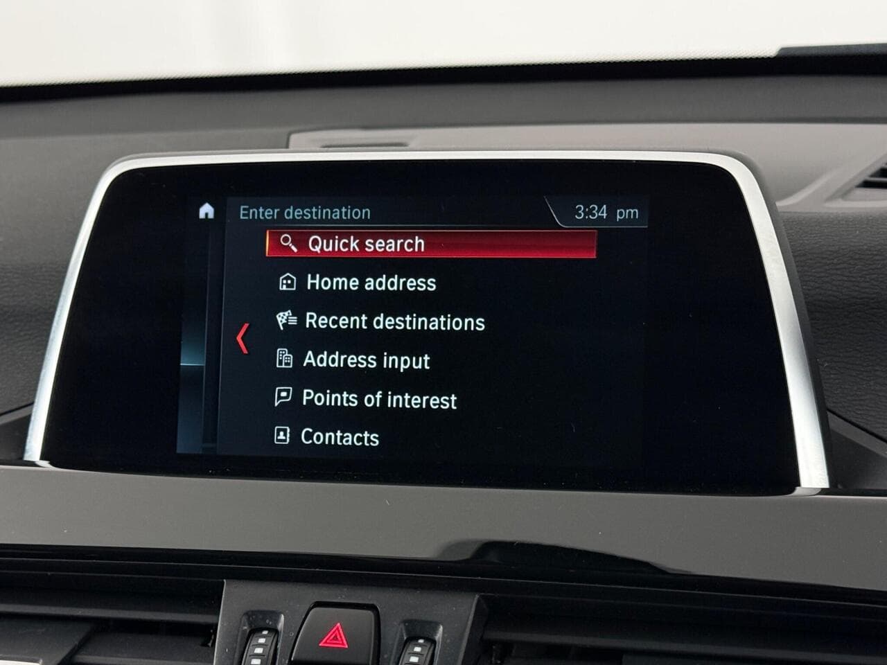 BMW X1 thumbnail Infotainment System