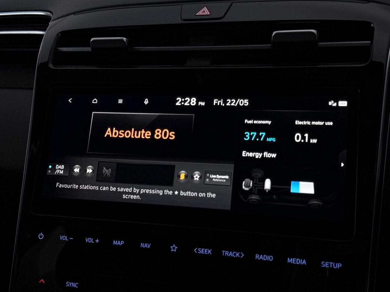Hyundai TUCSON thumbnail Infotainment System