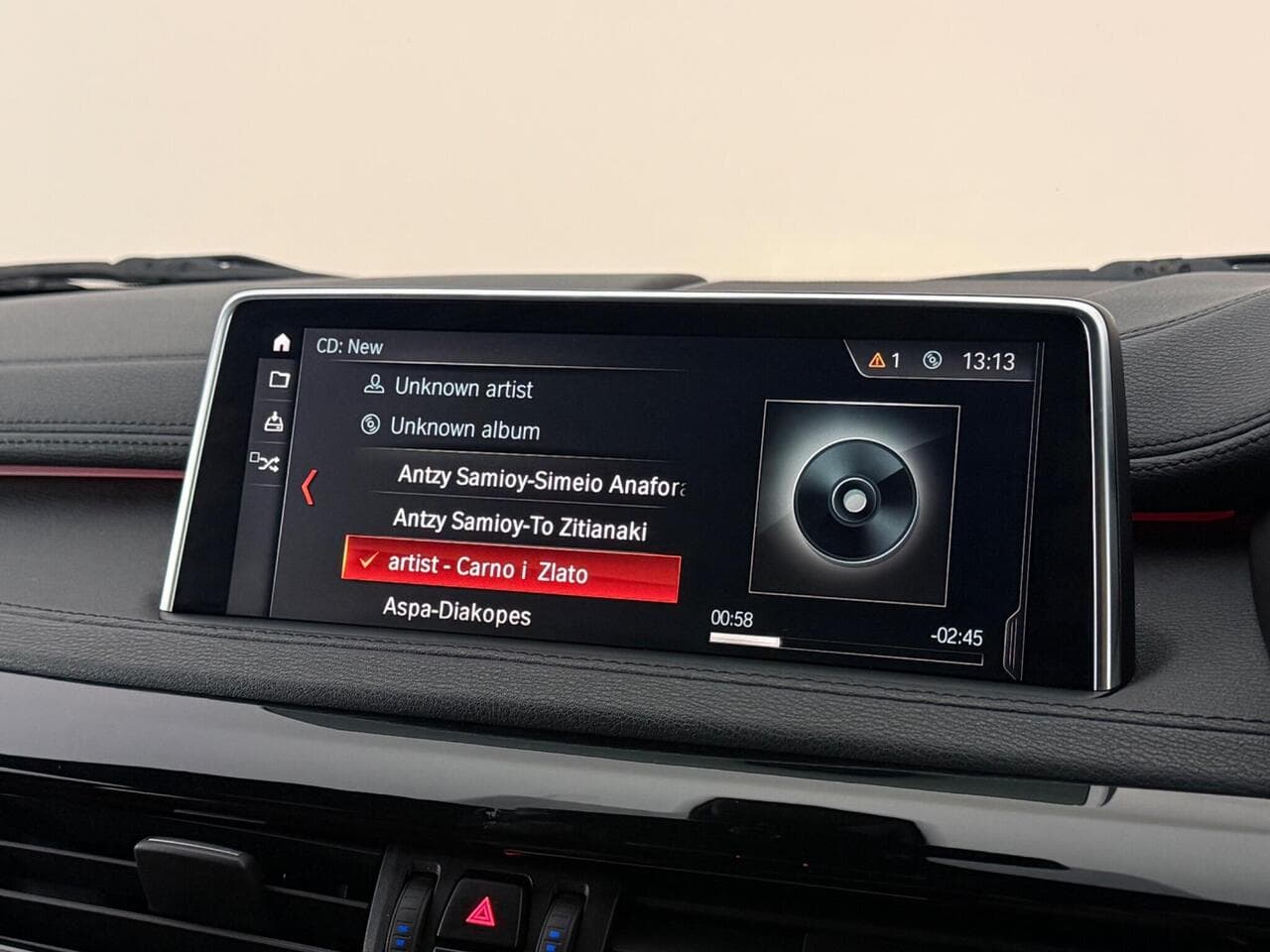 BMW X6 thumbnail Infotainment System