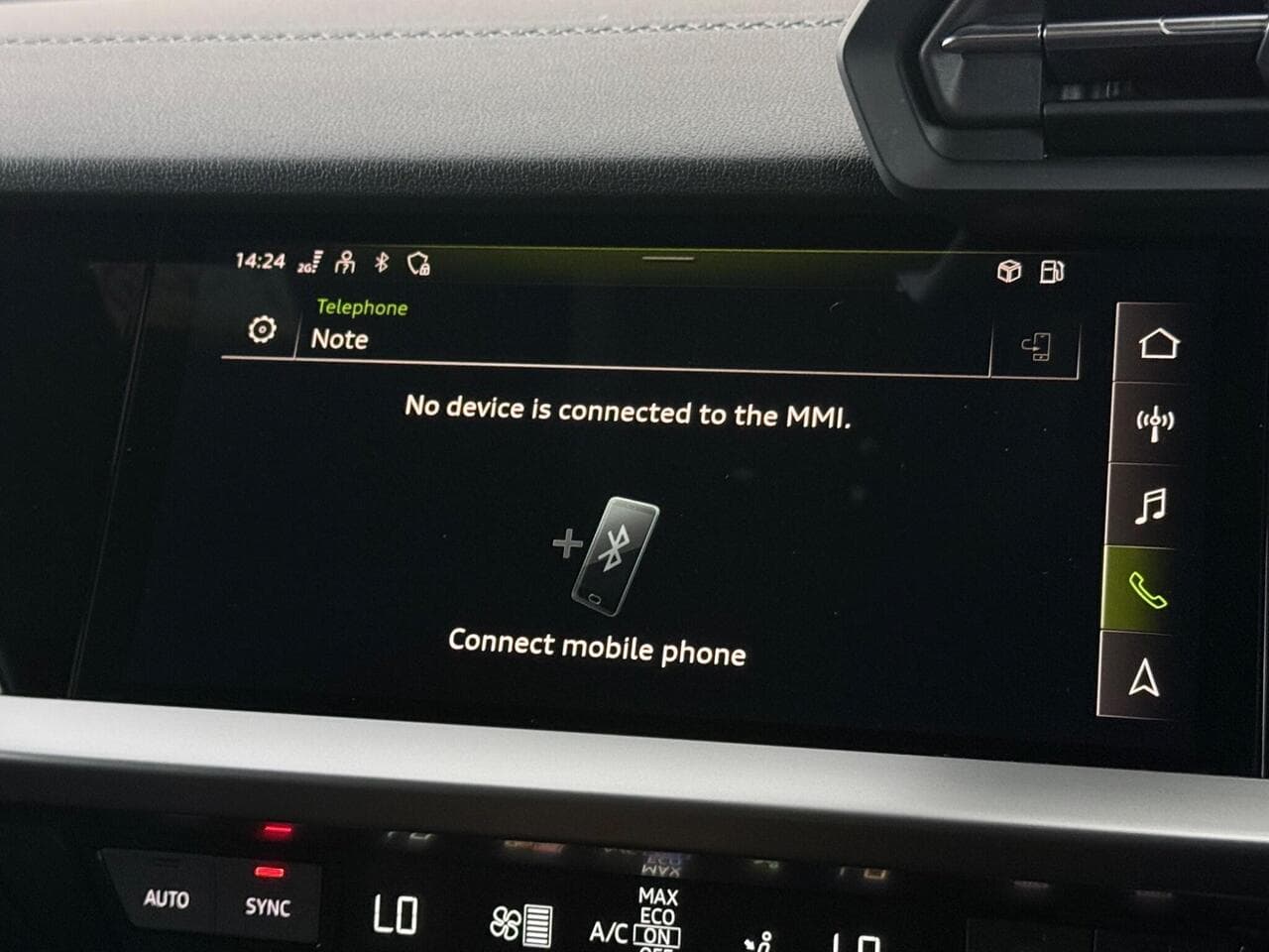Audi A3 thumbnail Infotainment System