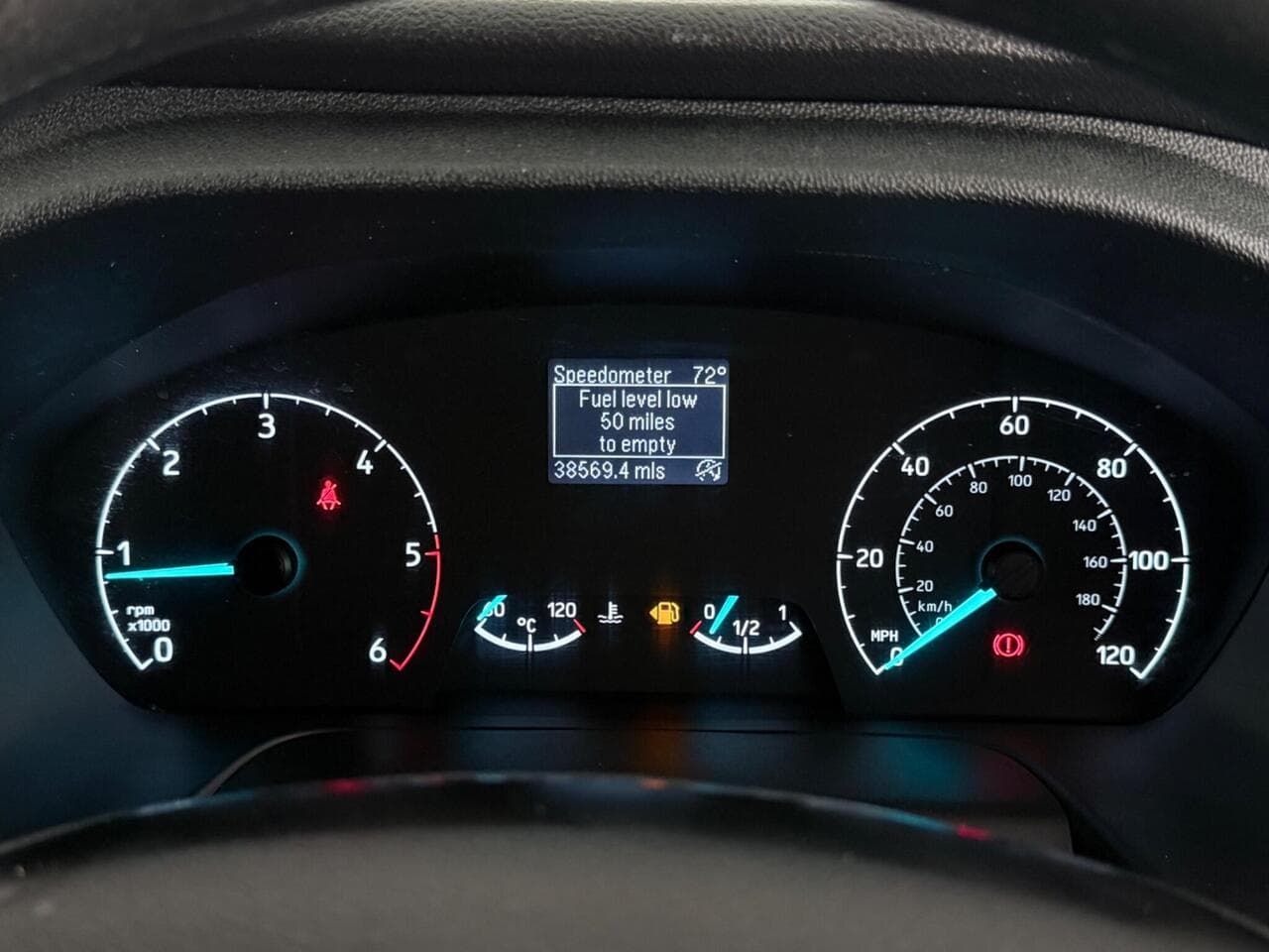 Ford Transit Custom thumbnail Driver Instruments