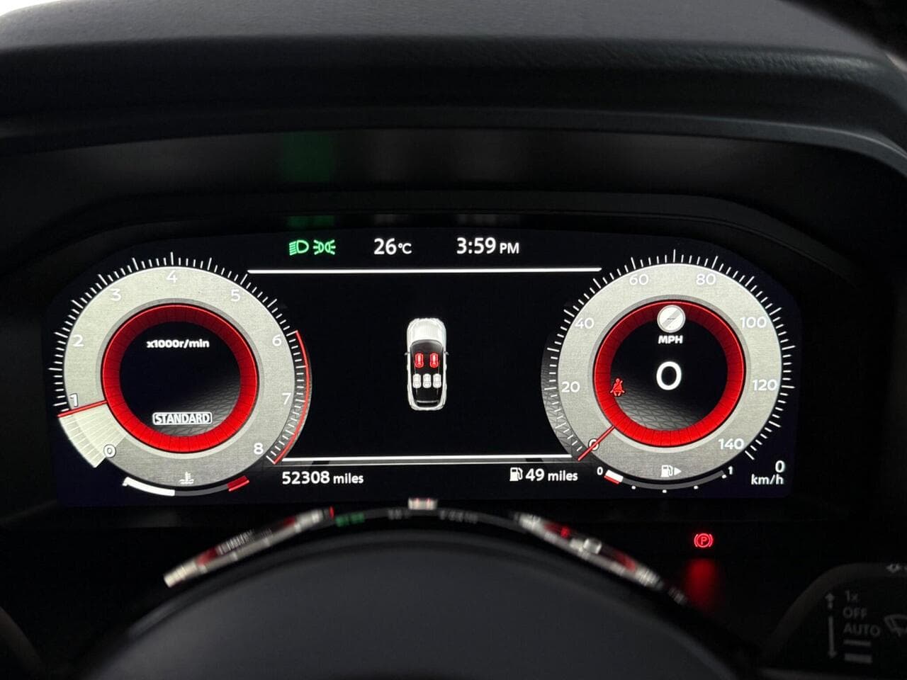 Nissan Qashqai thumbnail Driver Instruments