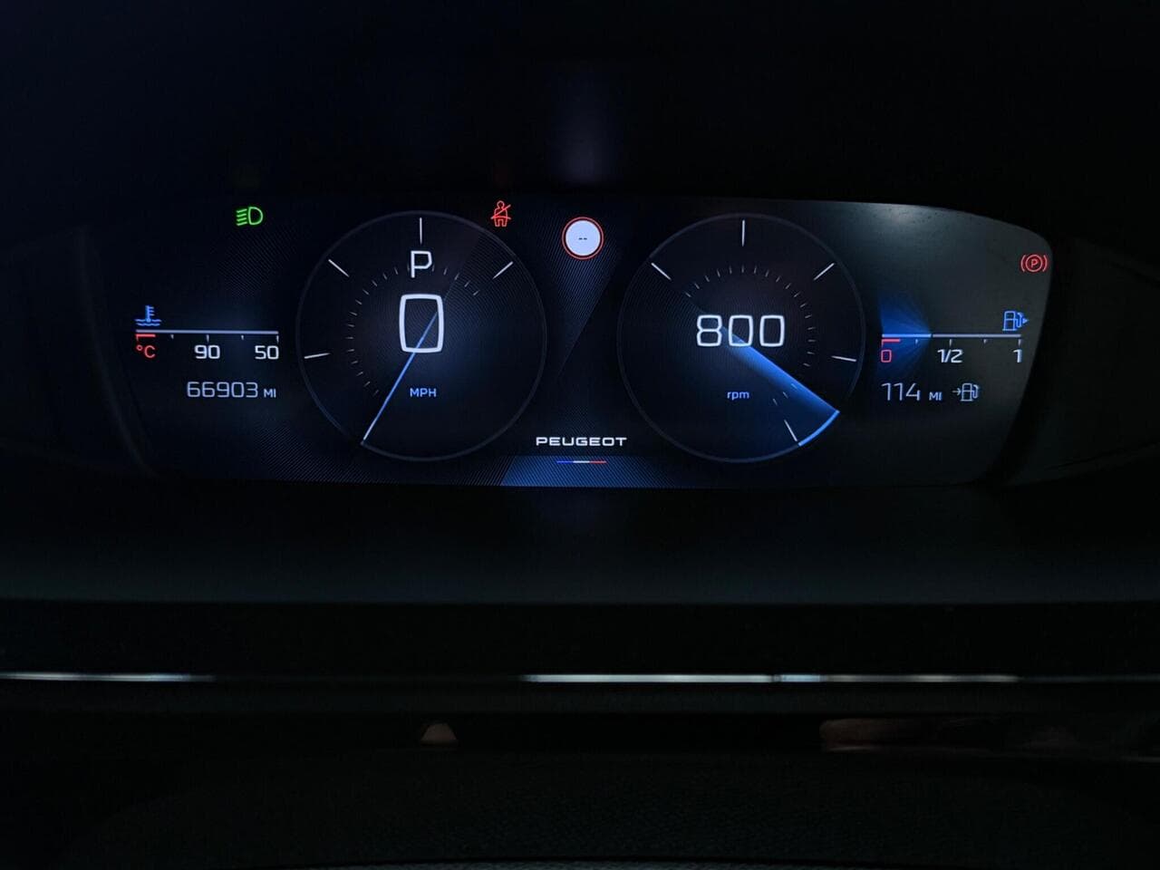 Peugeot 308 thumbnail Driver Instruments