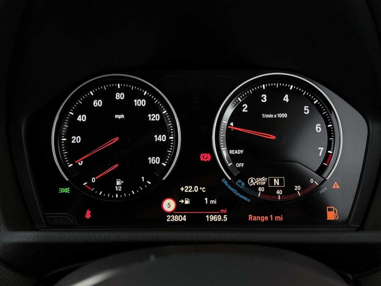 BMW X1 thumbnail Driver Instruments