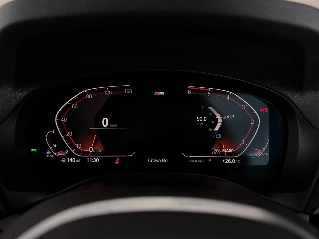 BMW X3 thumbnail Driver Instruments