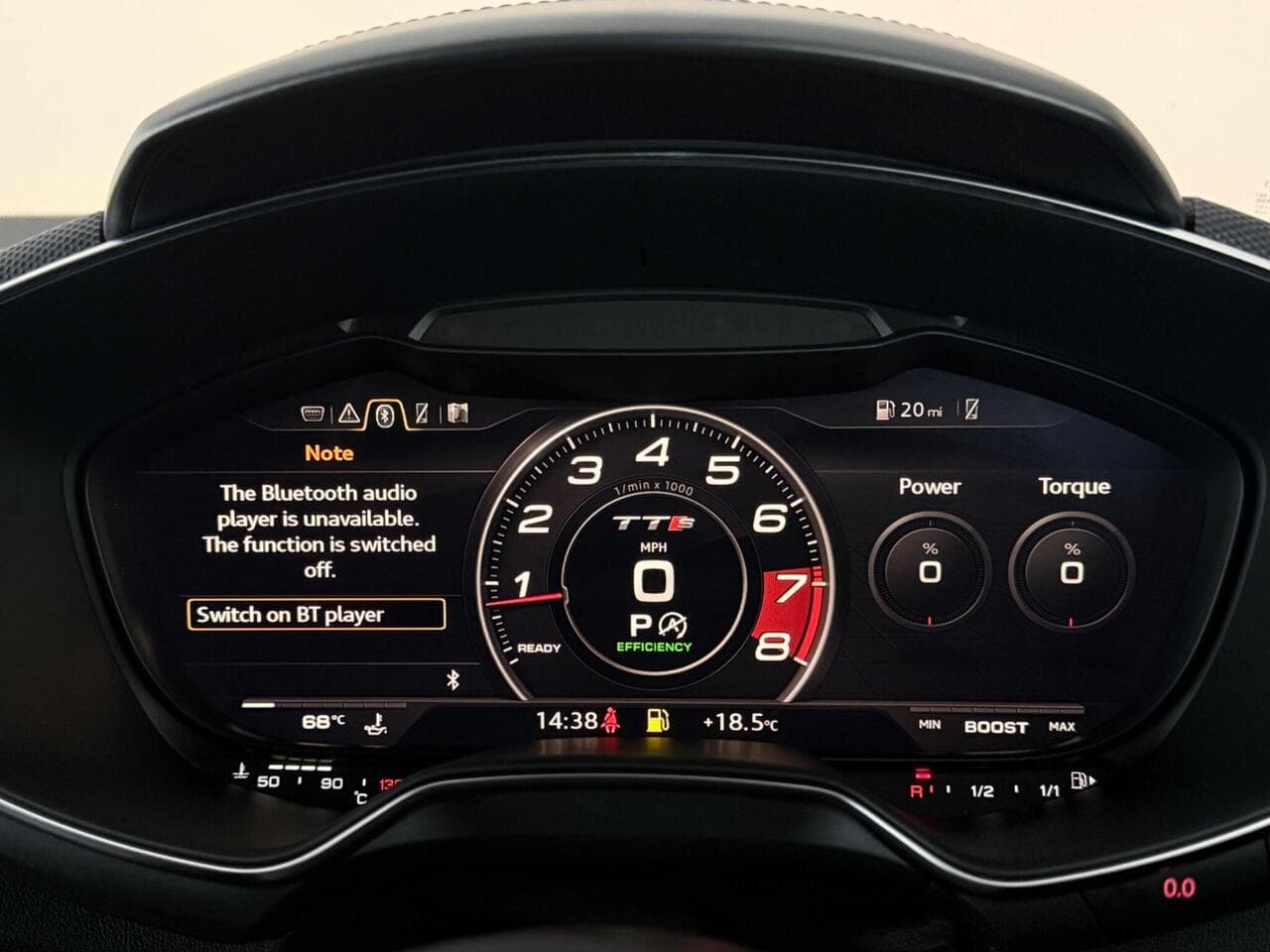 Audi TTS thumbnail Driver Instruments