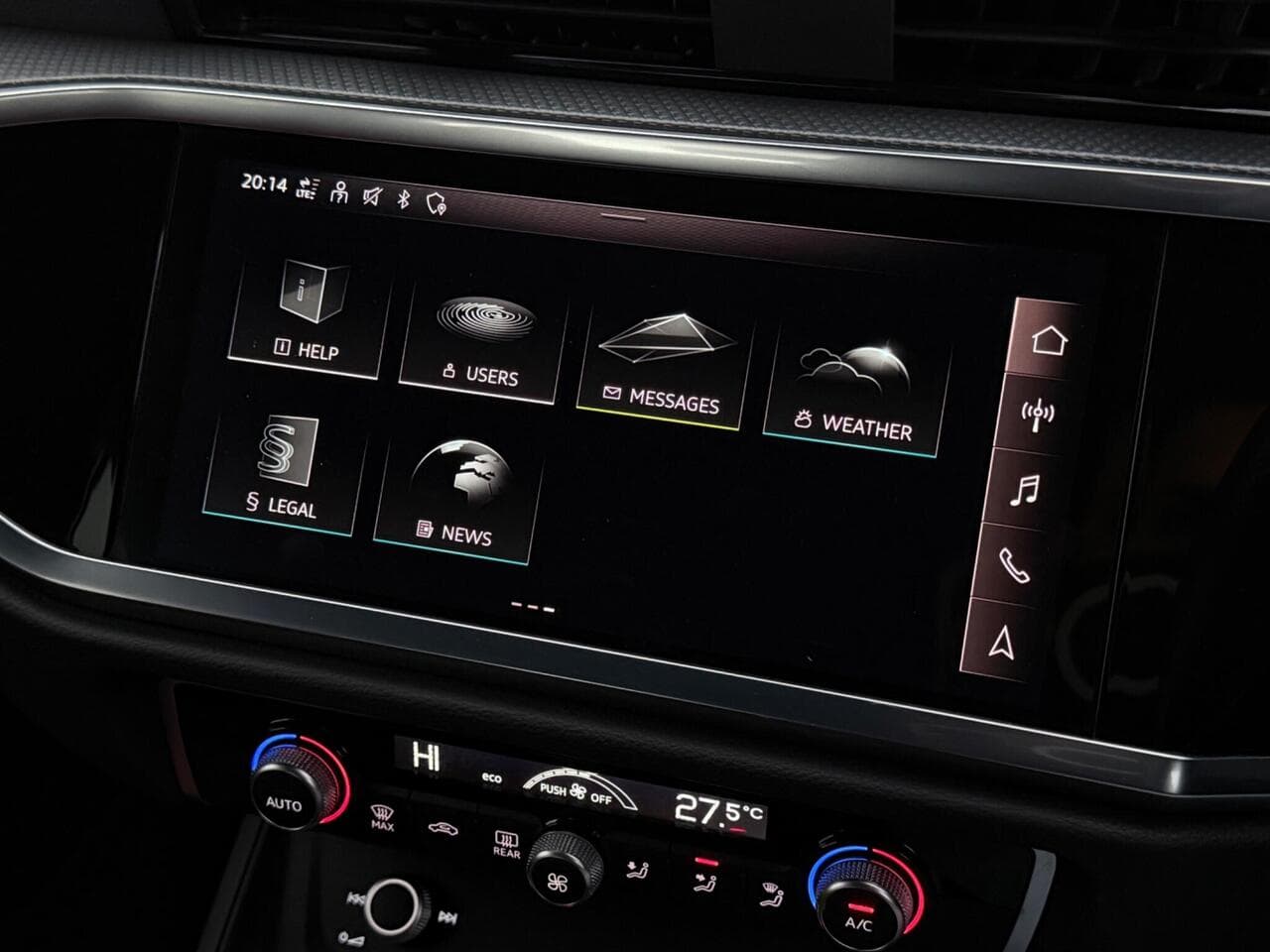 Audi Q3 thumbnail Infotainment System