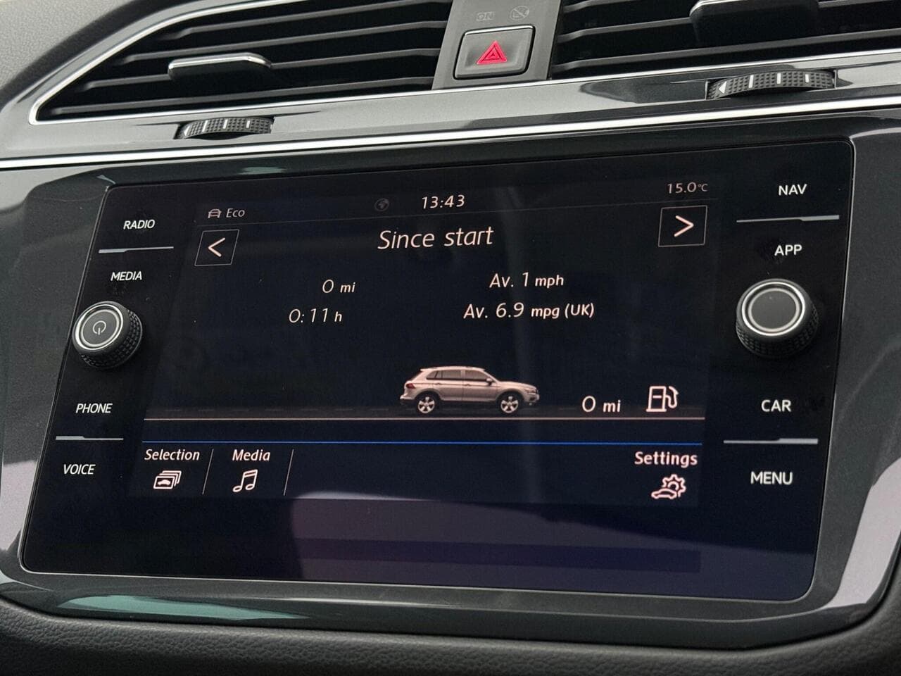Volkswagen Tiguan thumbnail Infotainment System