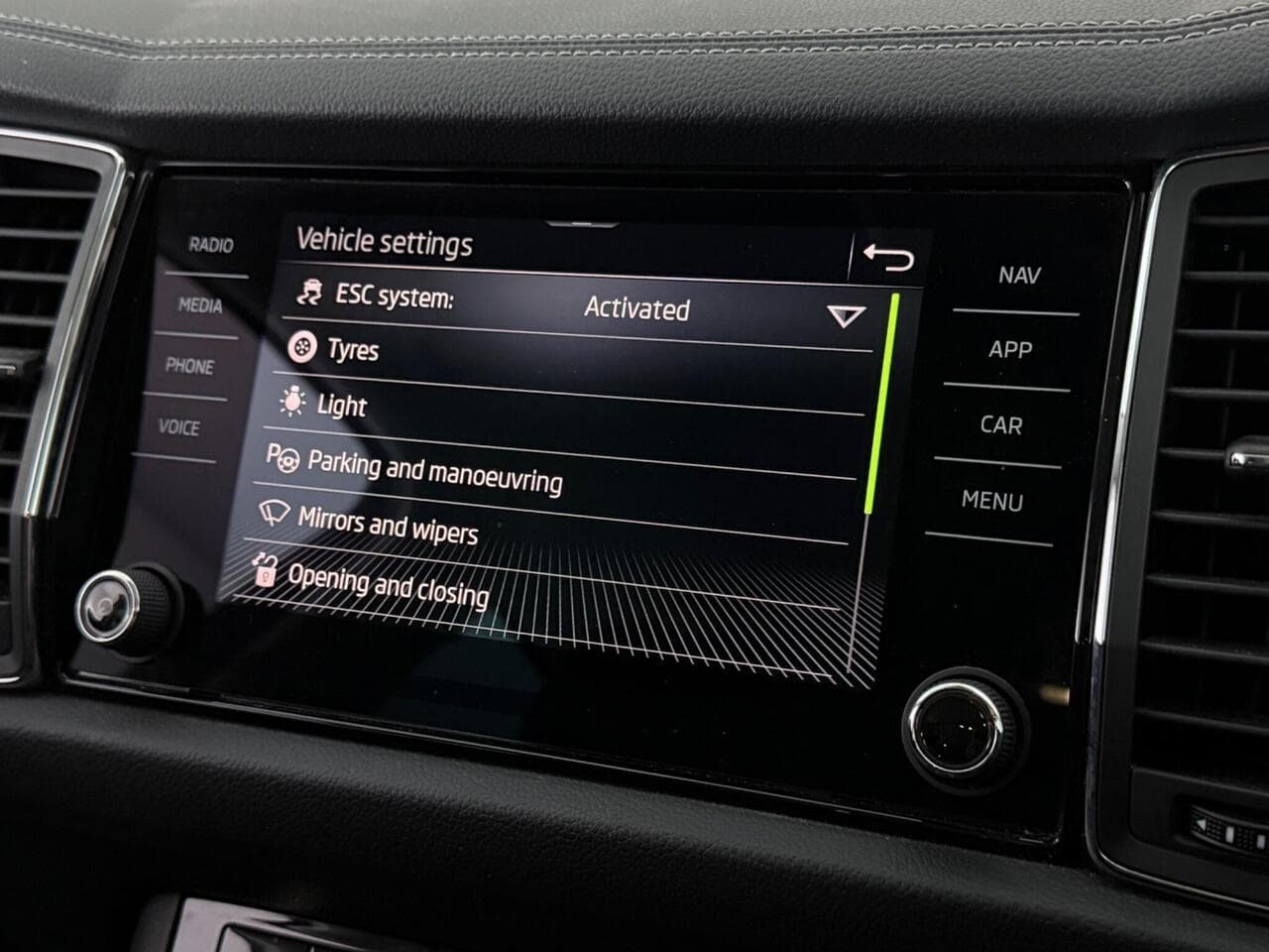Skoda Kodiaq thumbnail Infotainment System