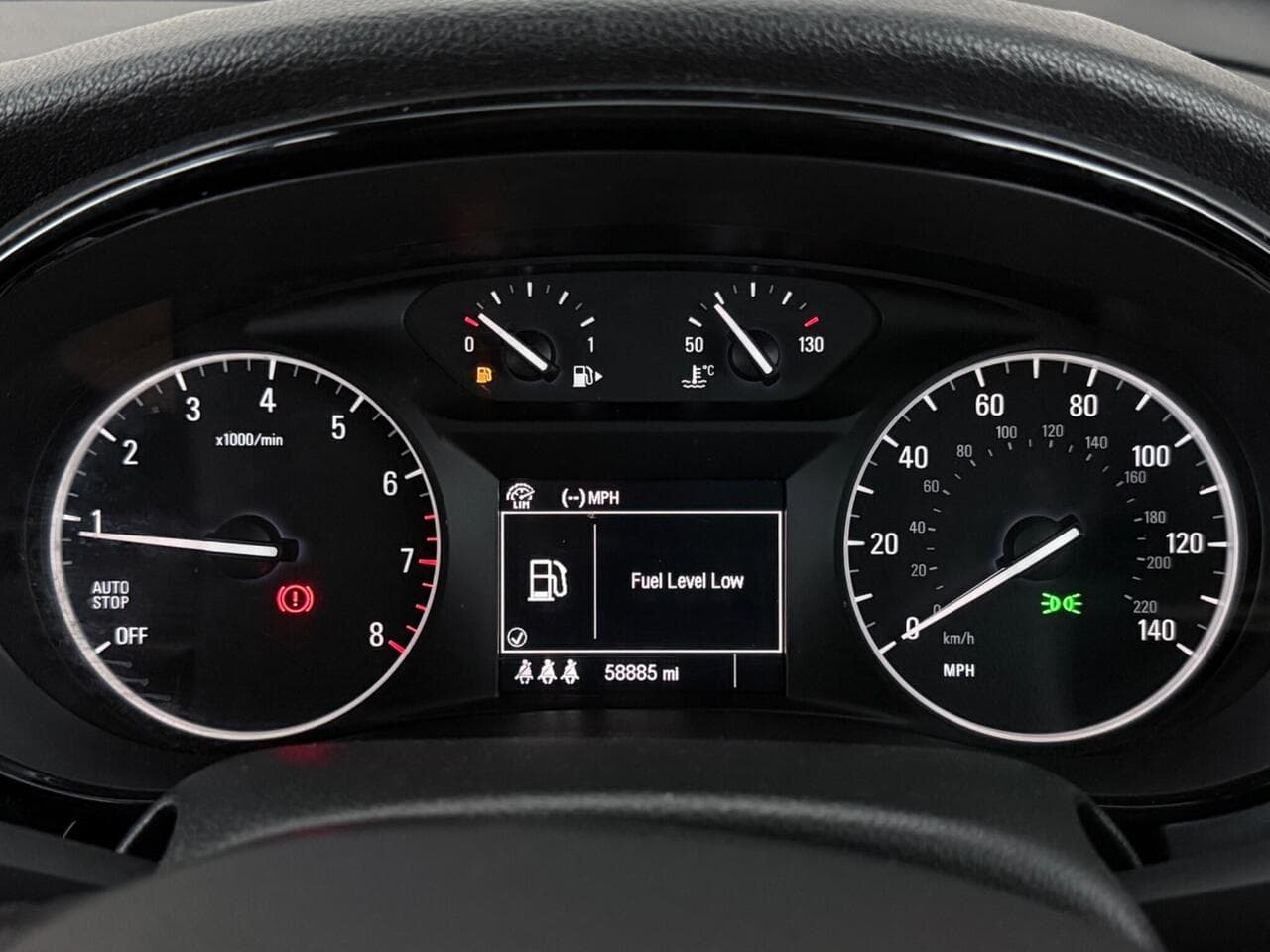 Vauxhall Mokka X thumbnail Driver Instruments