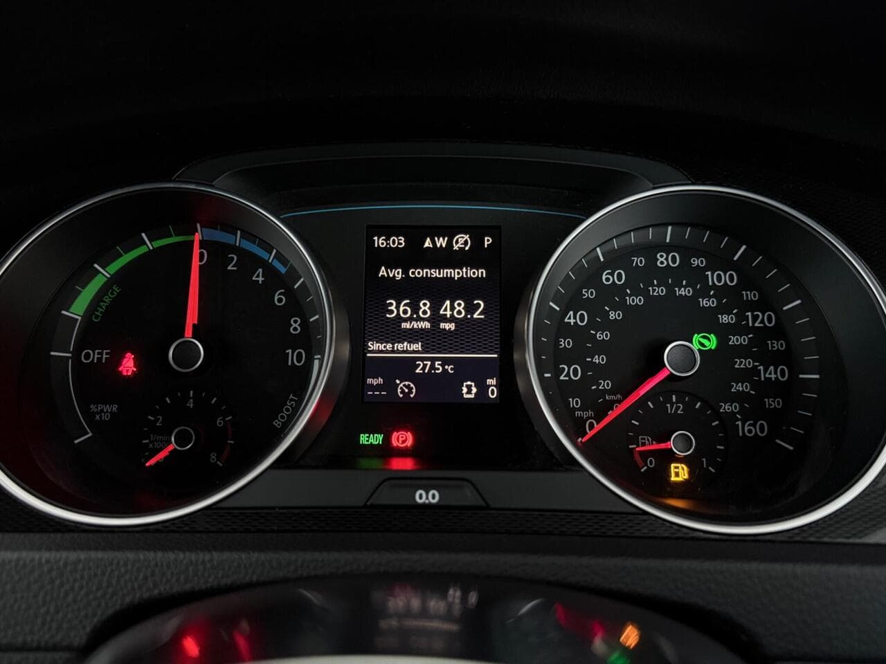 Volkswagen Golf thumbnail Driver Instruments