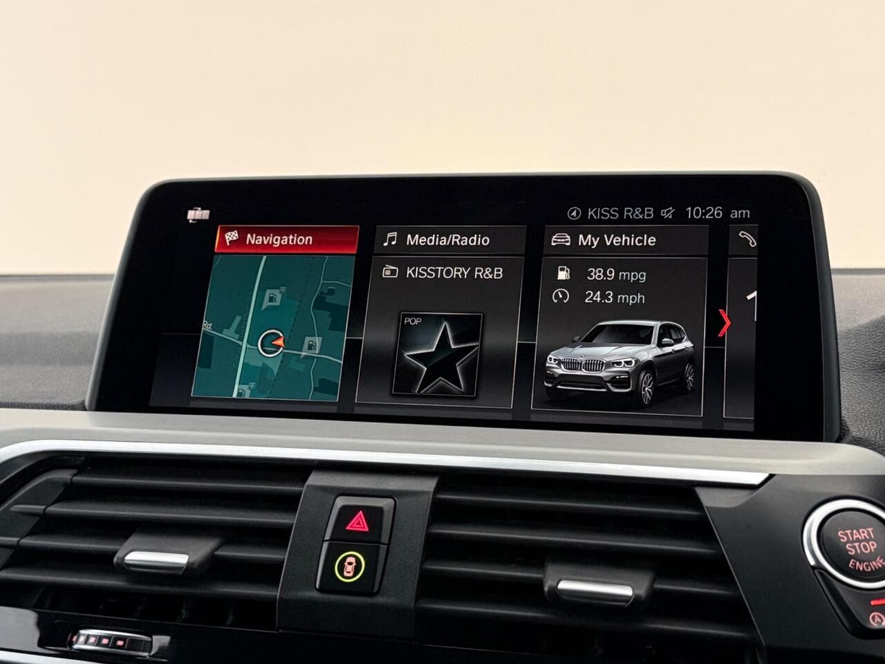 BMW X3 thumbnail Infotainment System