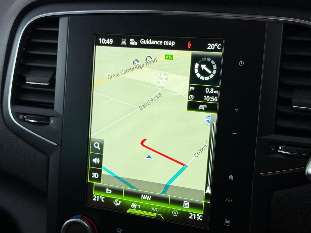 Renault Megane thumbnail Infotainment System