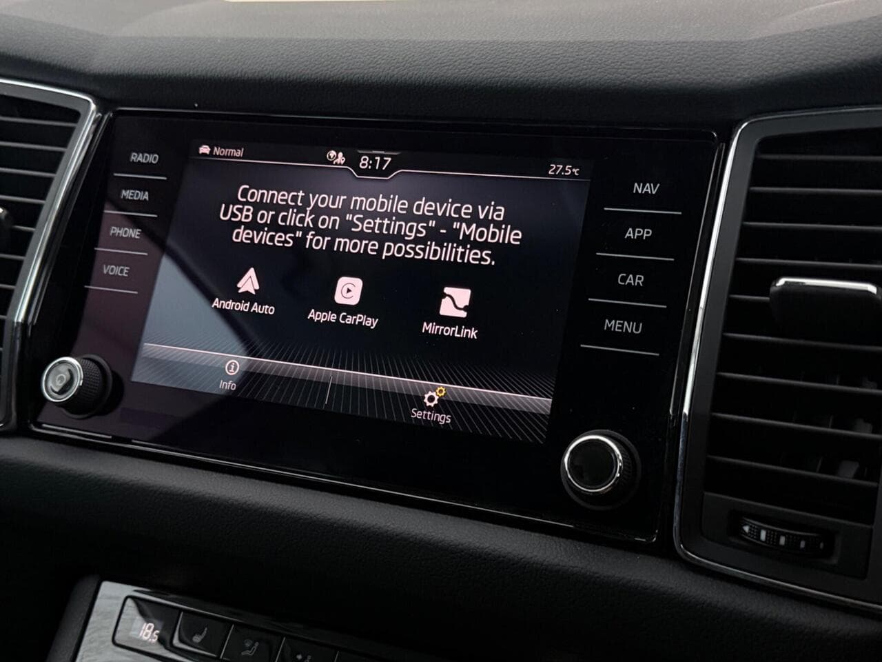 Skoda Kodiaq thumbnail Infotainment System