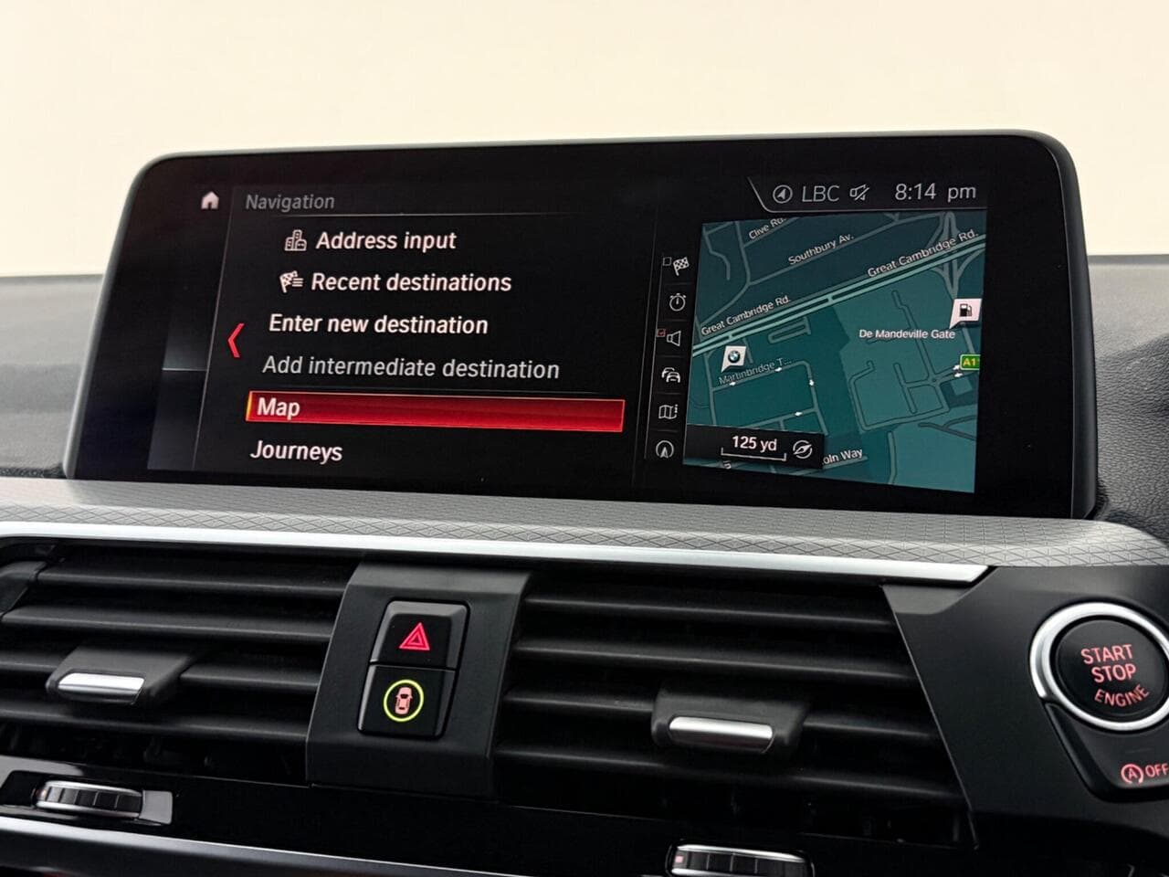 BMW X3 thumbnail Infotainment System