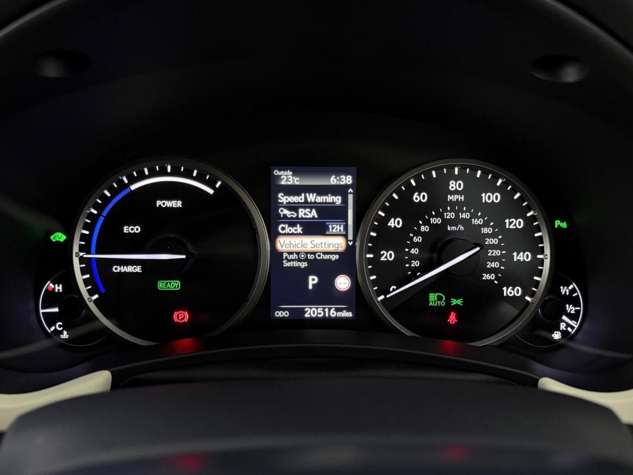 Lexus NX thumbnail Driver Instruments
