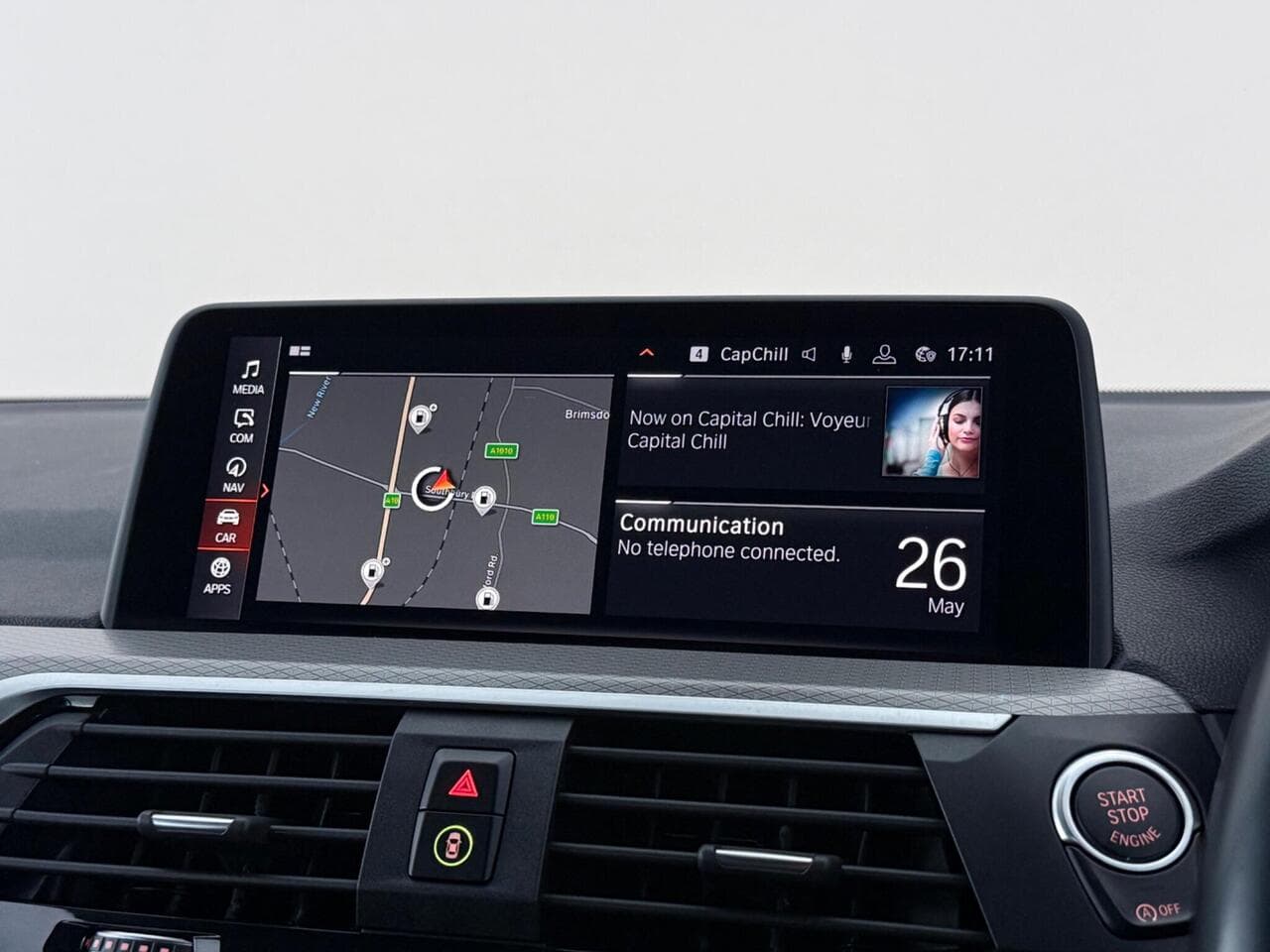 BMW X3 thumbnail Infotainment System