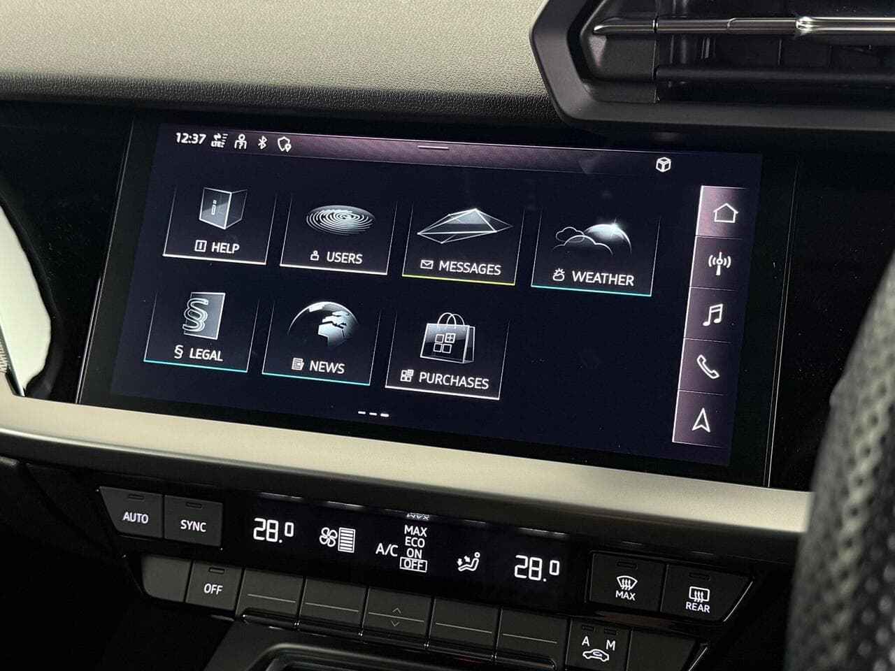 Audi A3 thumbnail Infotainment System