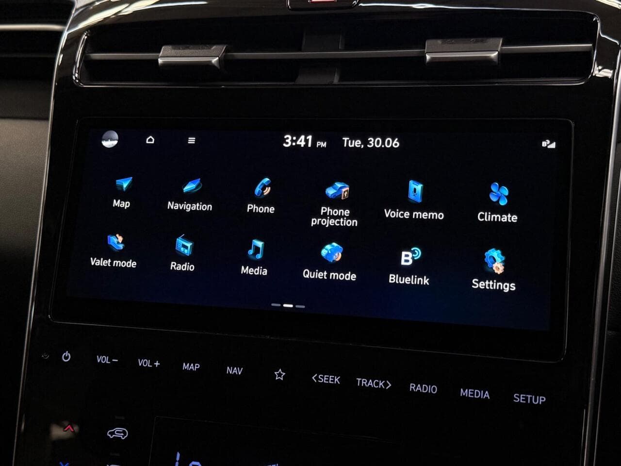 Hyundai TUCSON thumbnail Infotainment System