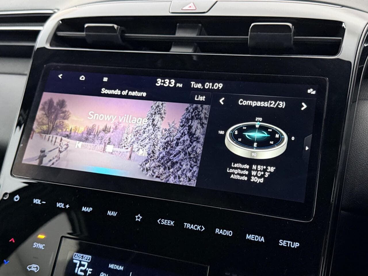 Hyundai TUCSON thumbnail Infotainment System