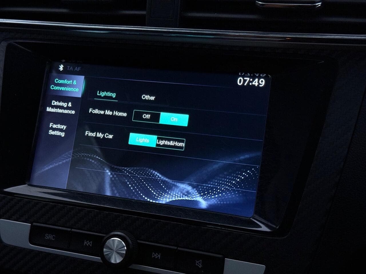 MG MG ZS thumbnail Infotainment System