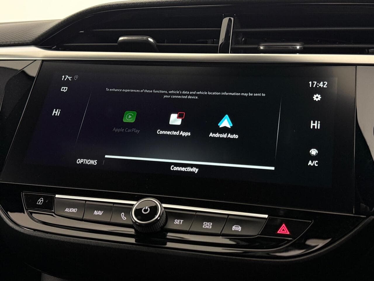 Vauxhall Corsa thumbnail Infotainment System