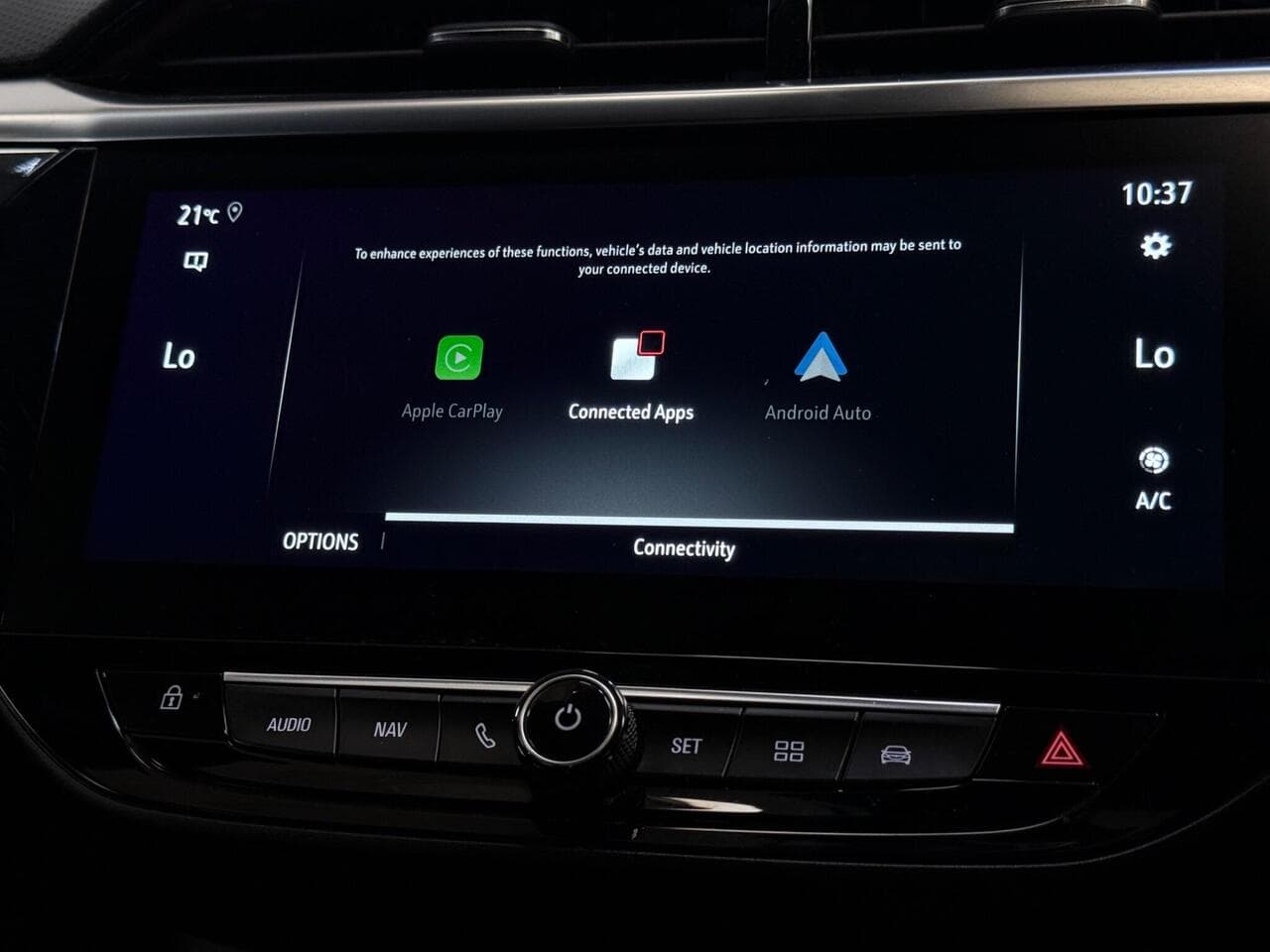 Vauxhall Corsa thumbnail Infotainment System