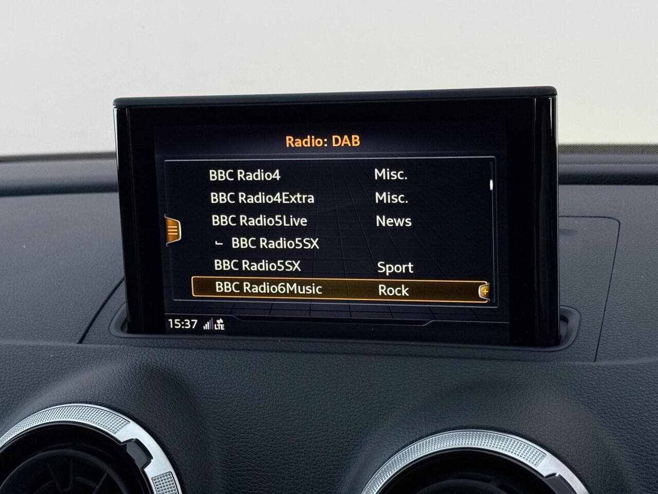 Audi A3 thumbnail Infotainment System