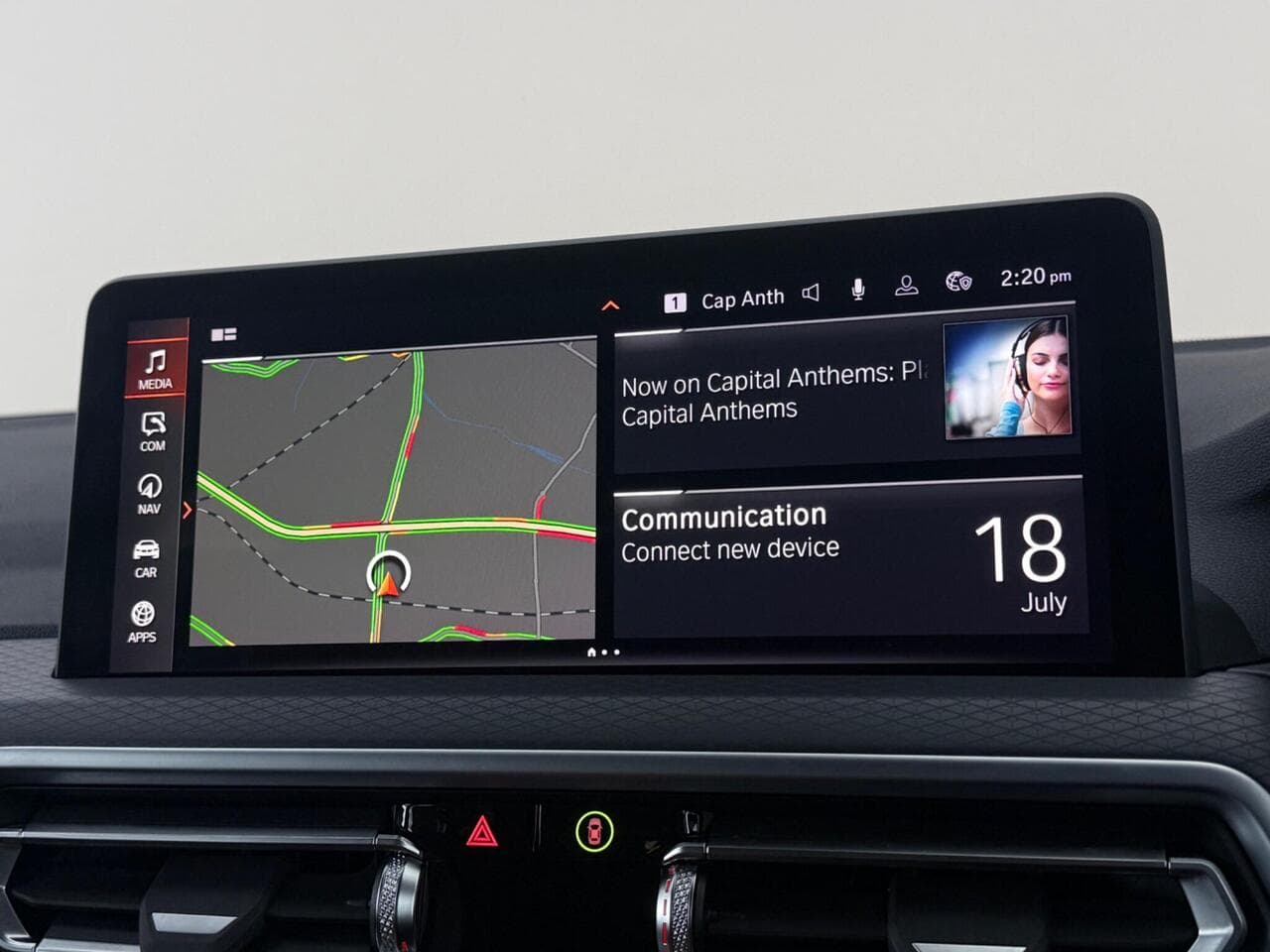 BMW X3 thumbnail Infotainment System