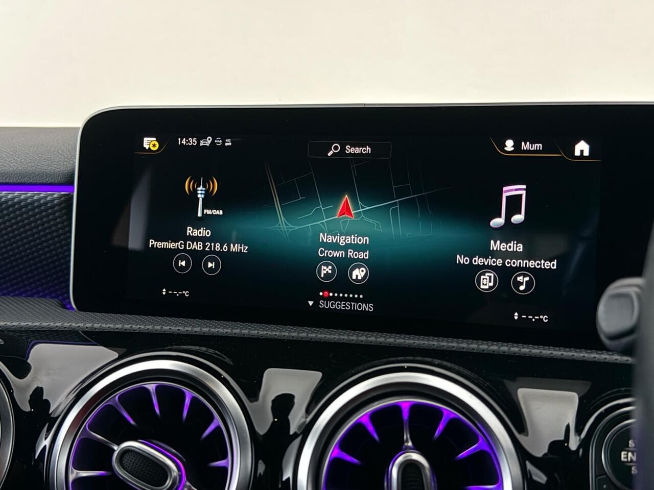 Mercedes-Benz A Class thumbnail Infotainment System