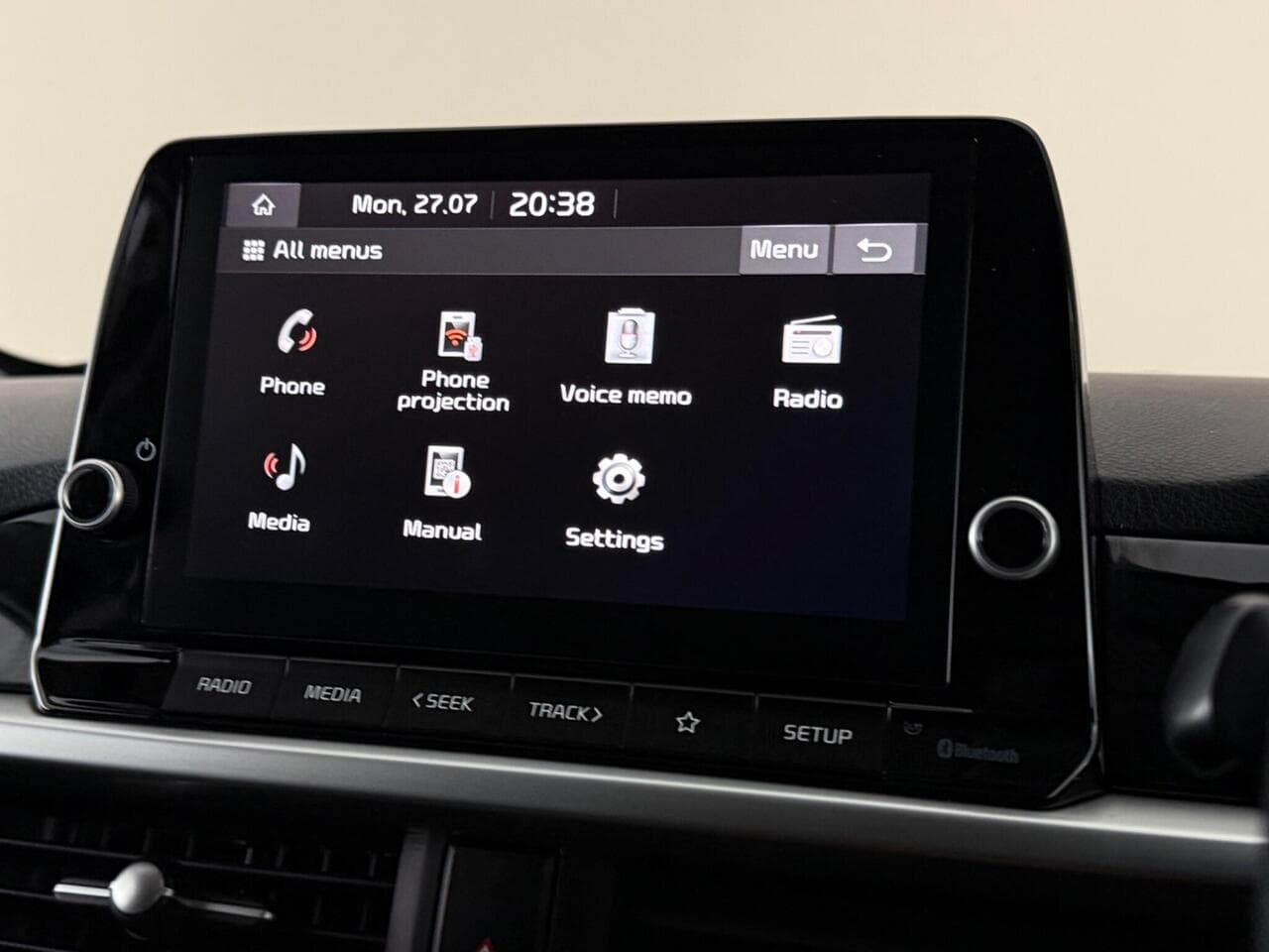 Kia Picanto thumbnail Infotainment System