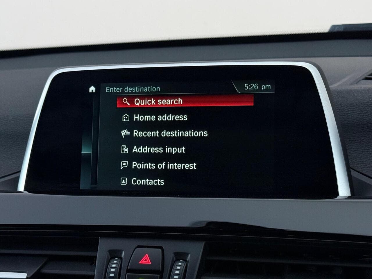BMW X1 thumbnail Infotainment System