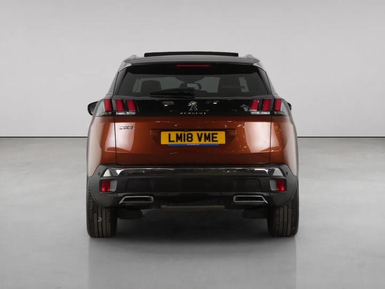 Peugeot 3008 thumbnail Rear
