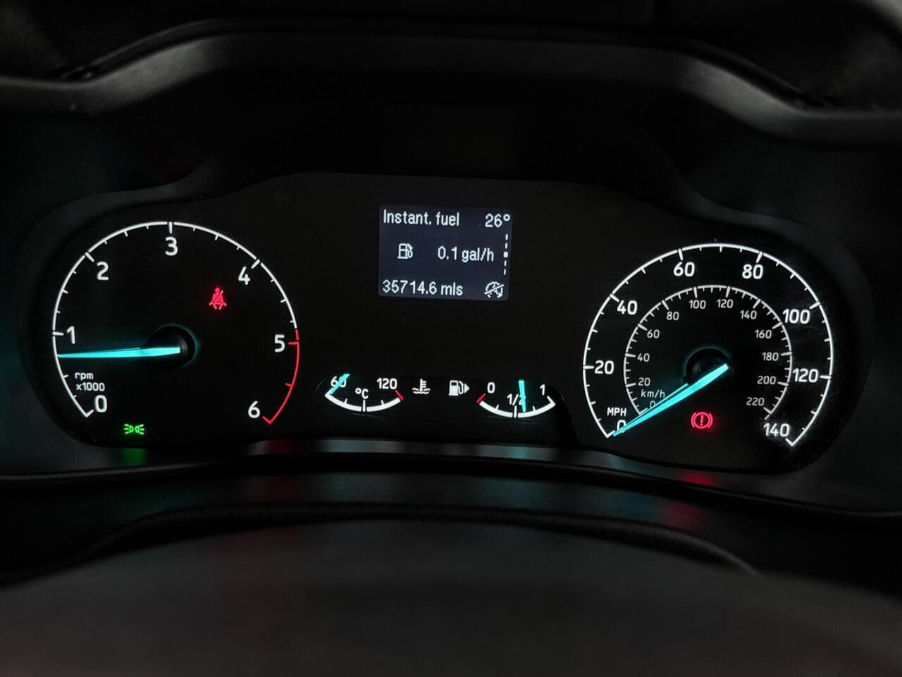 Ford Transit Connect thumbnail Driver Instruments