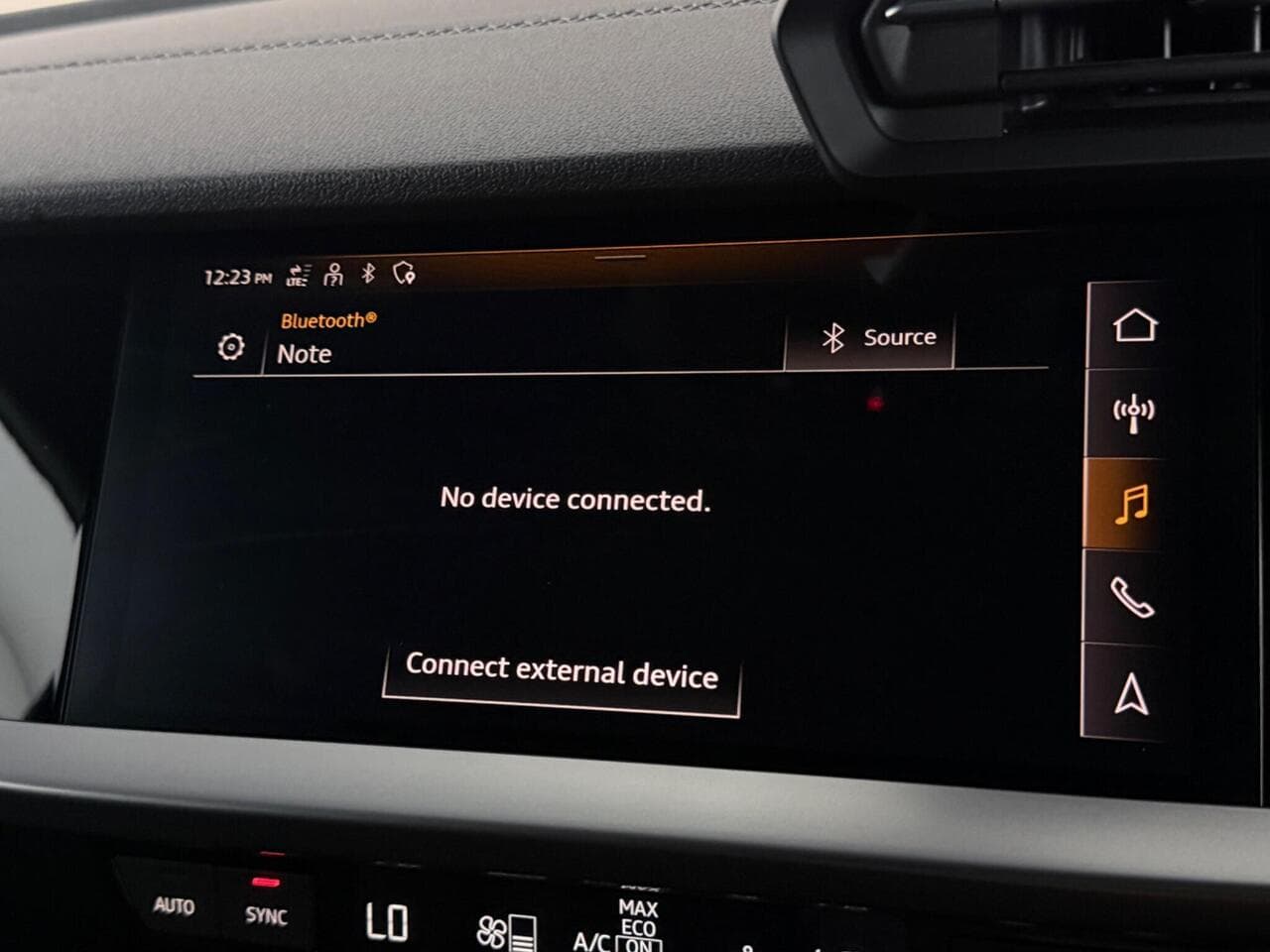 Audi A3 thumbnail Infotainment System