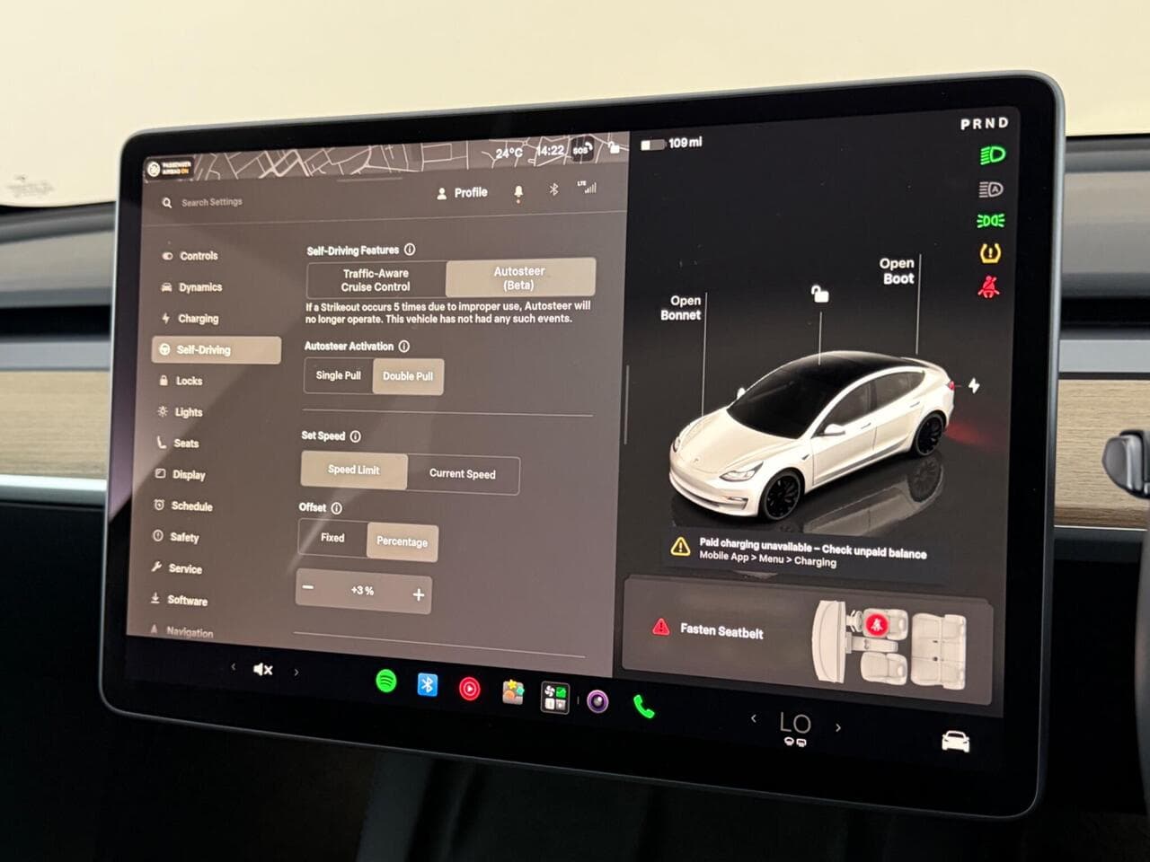 Tesla Model 3 thumbnail Infotainment System