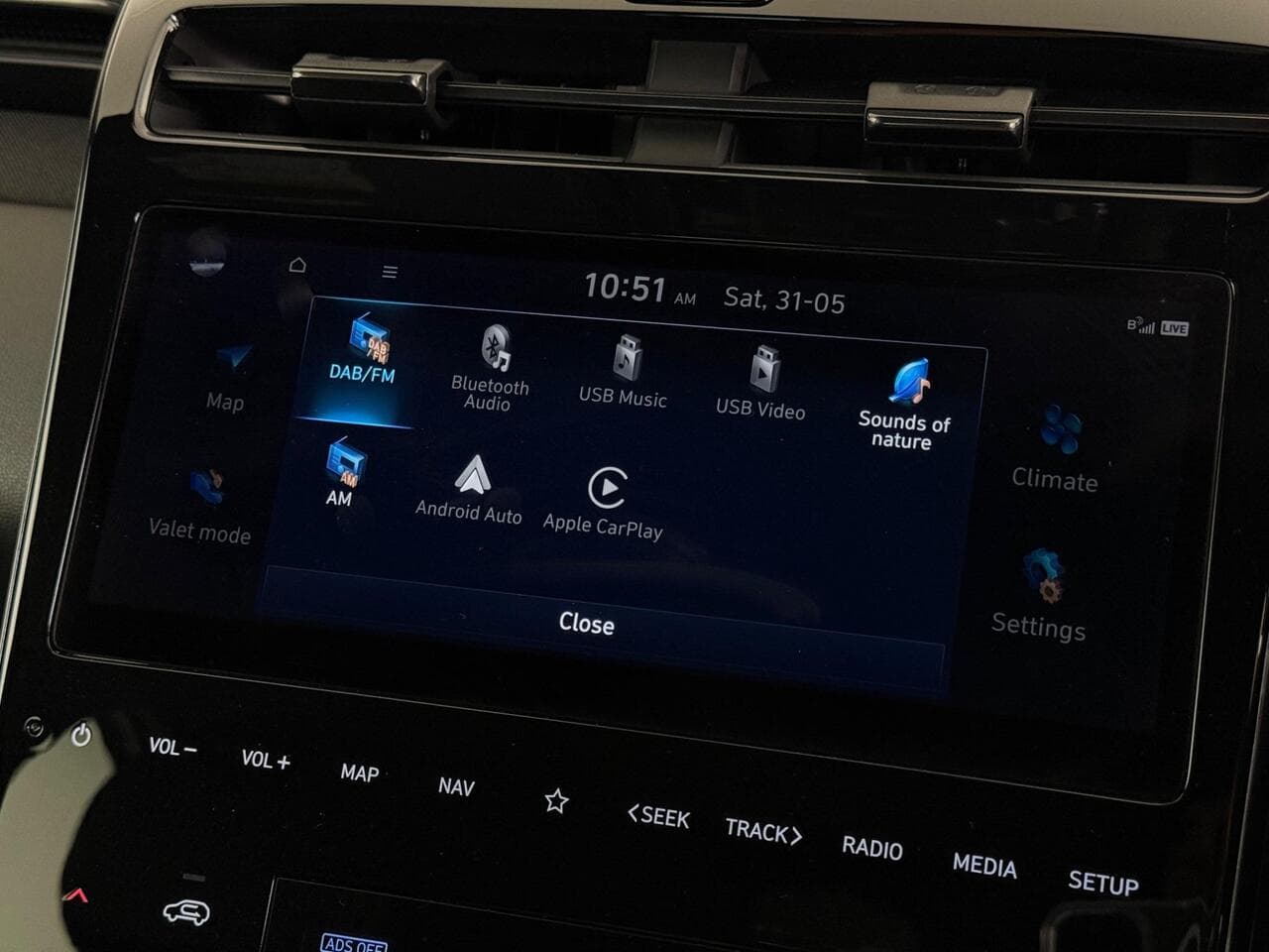 Hyundai TUCSON thumbnail Infotainment System