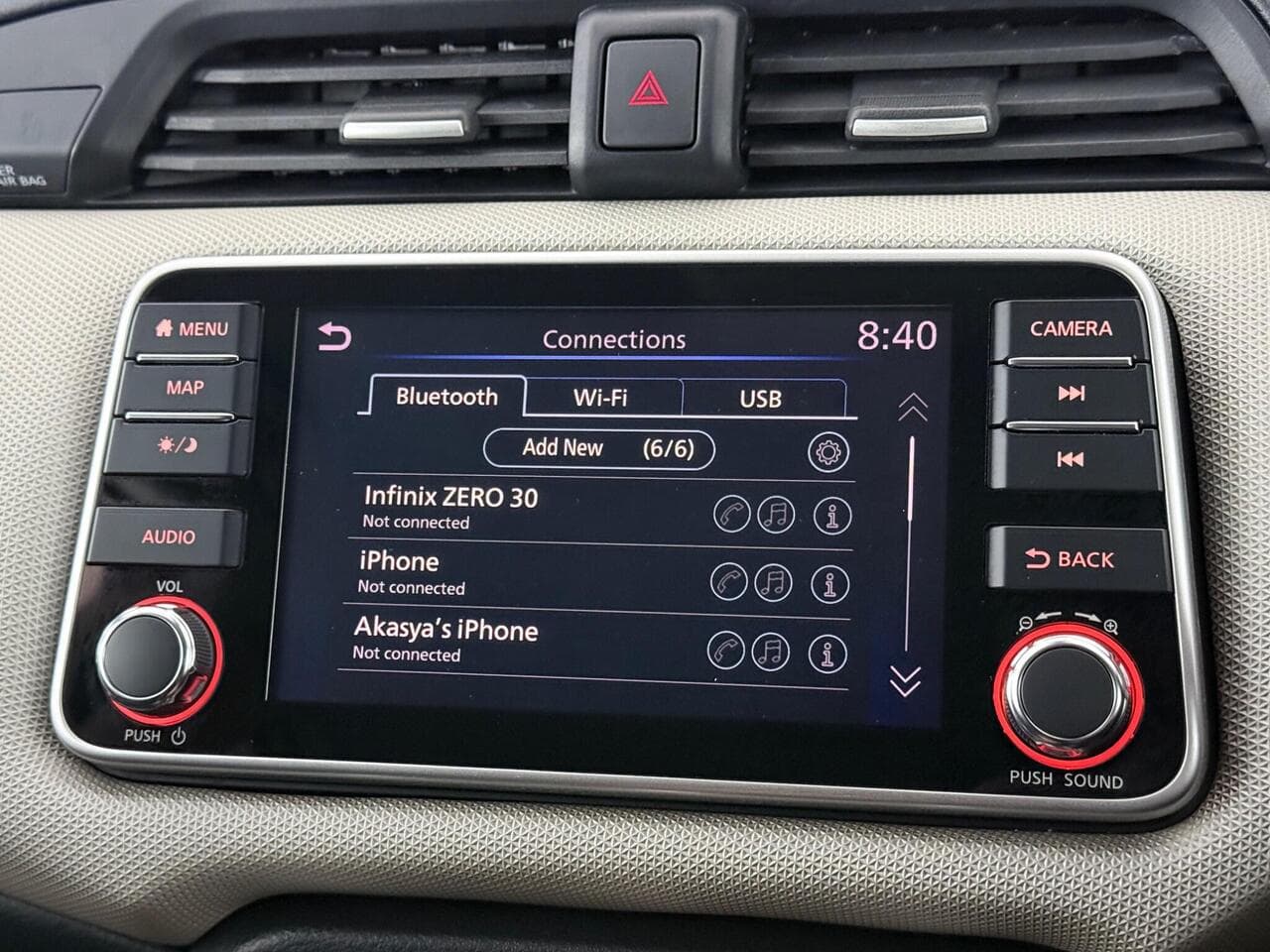 Nissan Micra thumbnail Infotainment System