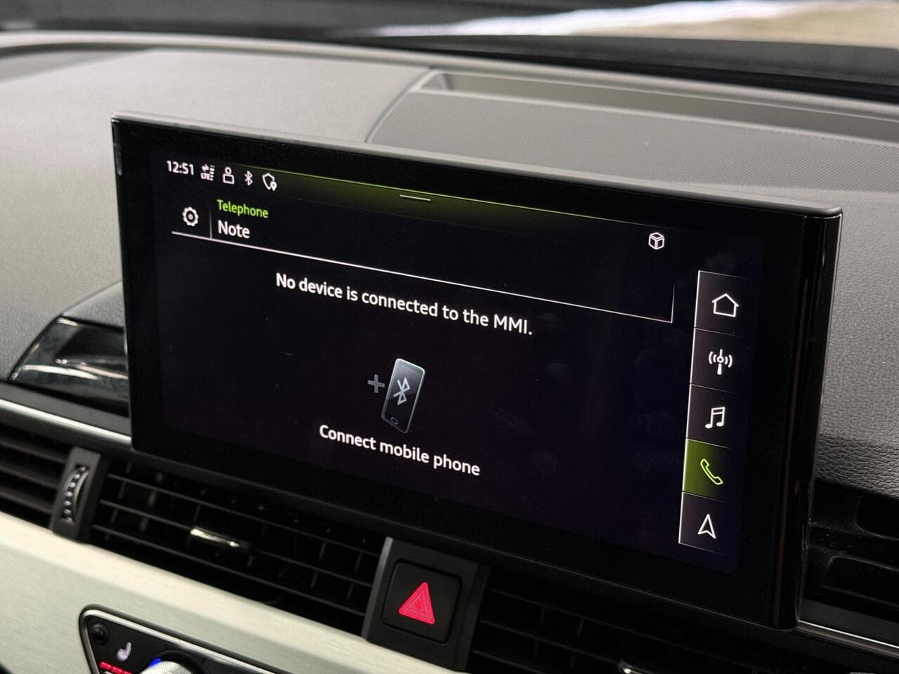 Audi A4 thumbnail Infotainment System