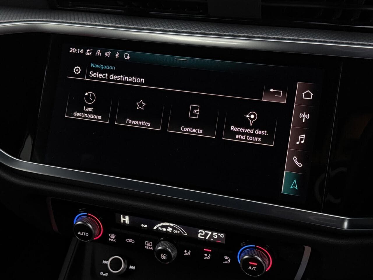Audi Q3 thumbnail Infotainment System