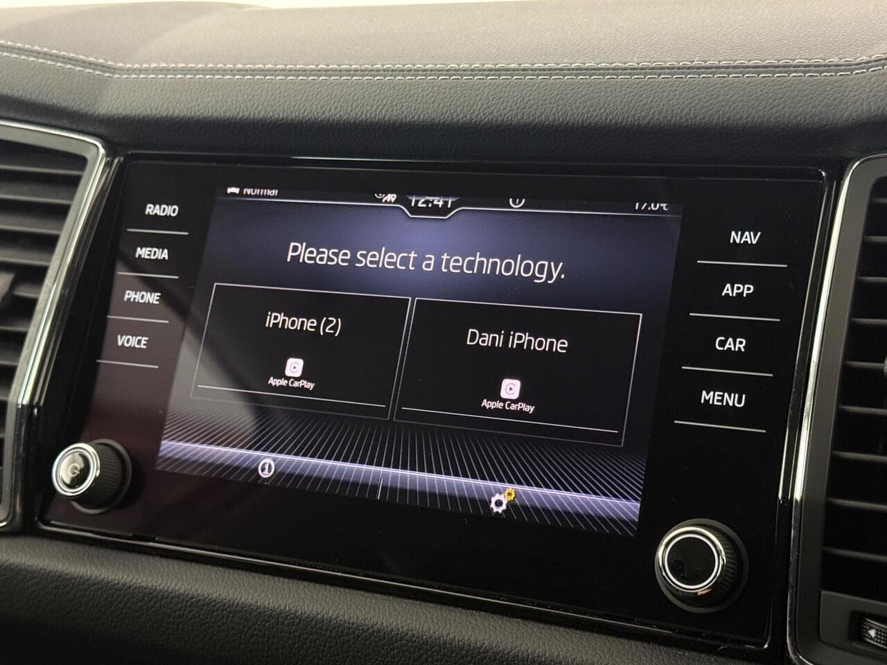 Skoda Kodiaq thumbnail Infotainment System