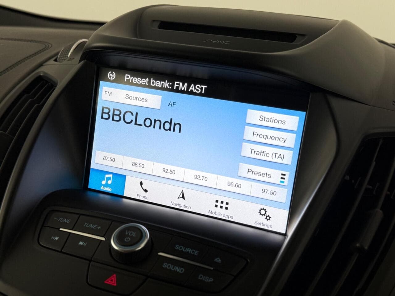 Ford Kuga thumbnail Infotainment System