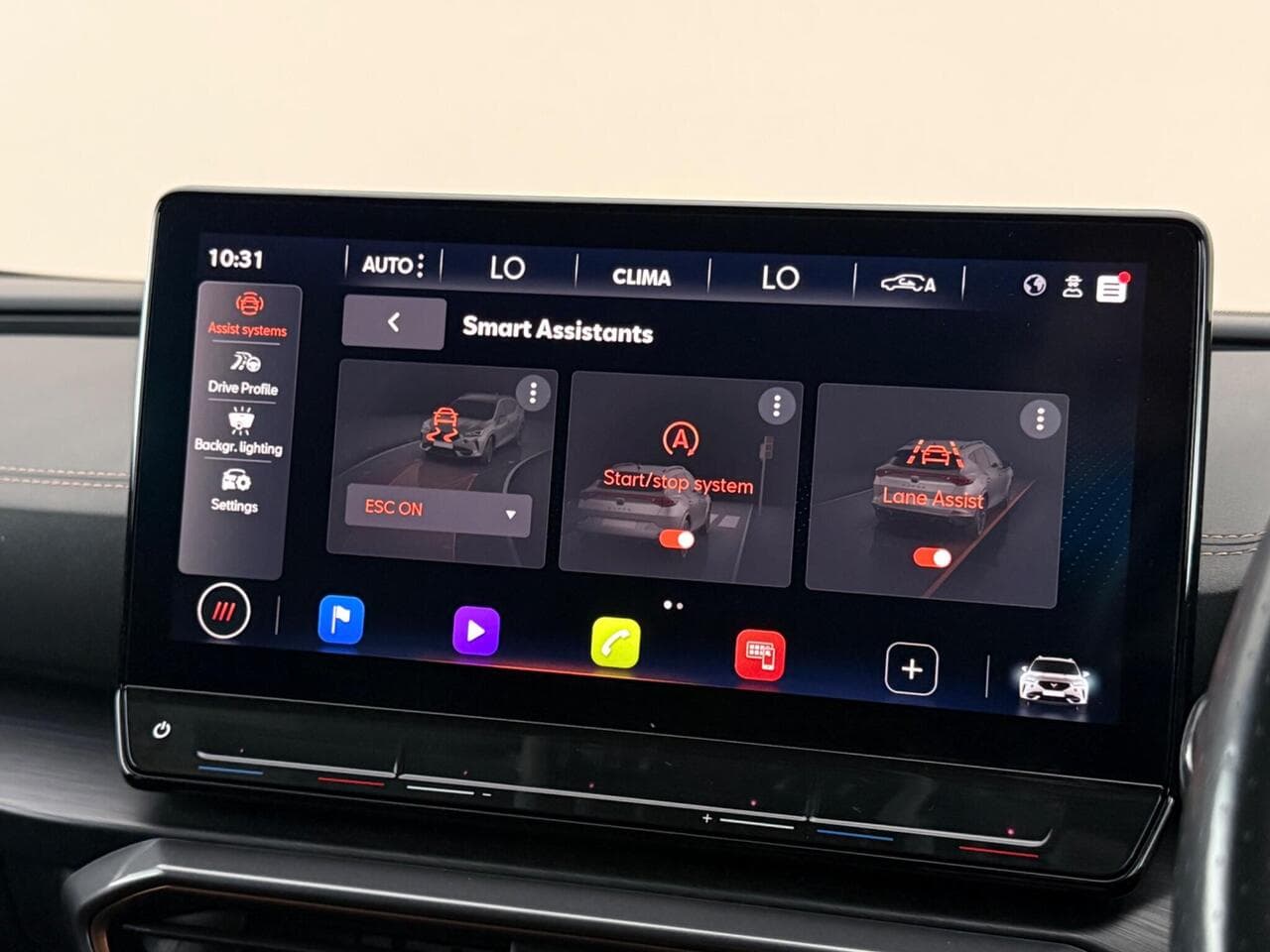 CUPRA Formentor thumbnail Infotainment System